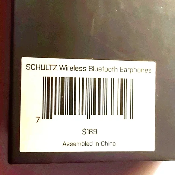 Schulz Wireless Earphones Bluetooth In Ear Q-Tech Cordless Ear phone Ear buds - Picture 5 of 10